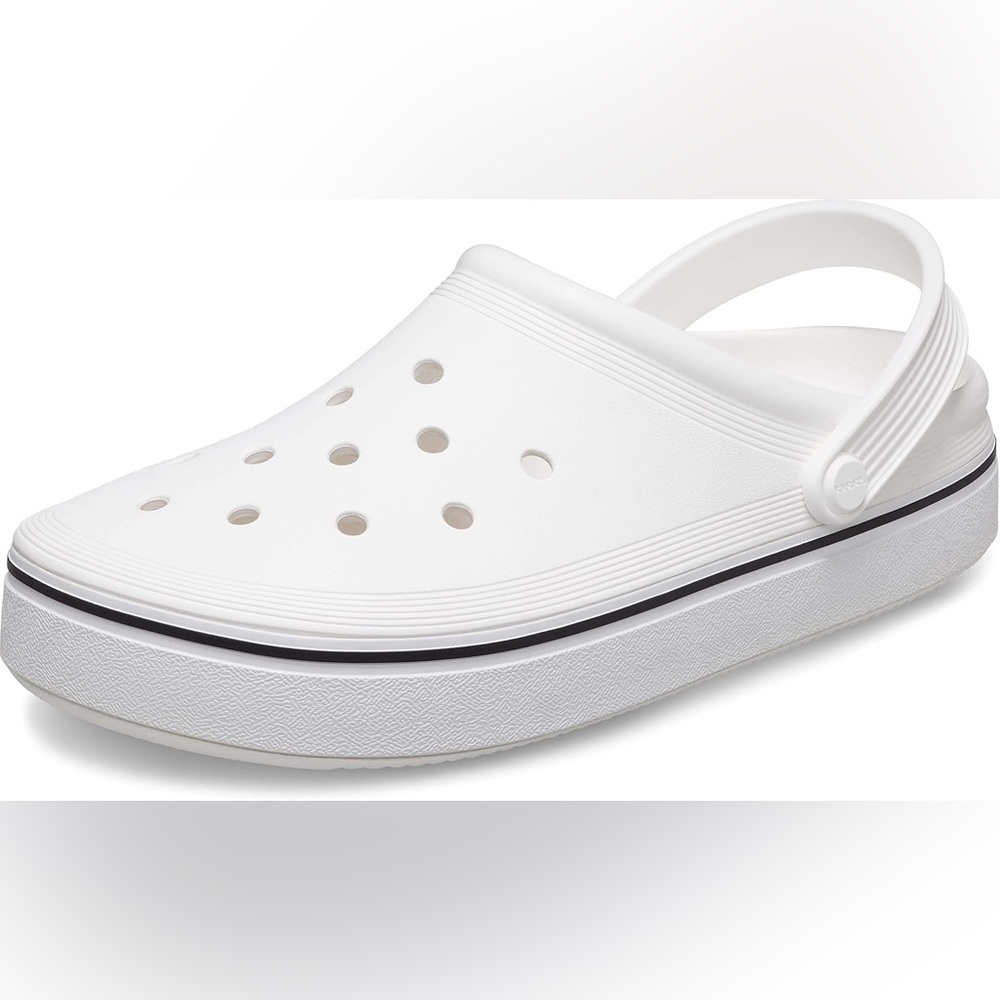 White Crocs